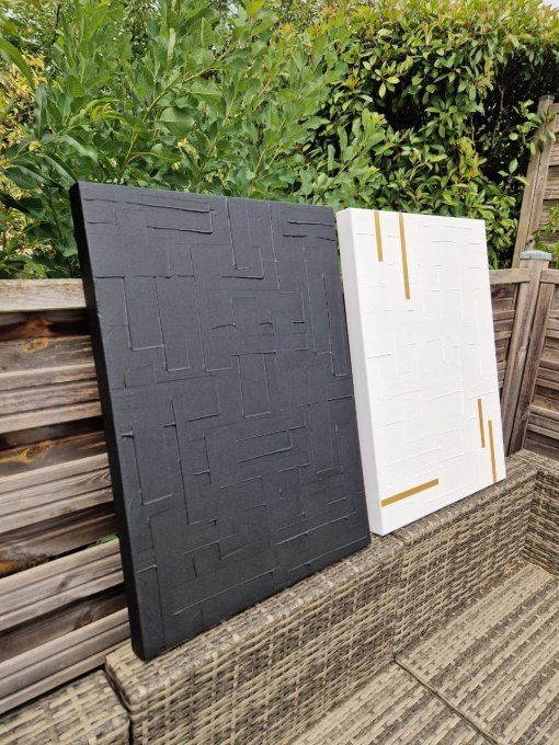 ENSEMBLE DE DEUX MONOCHROMES